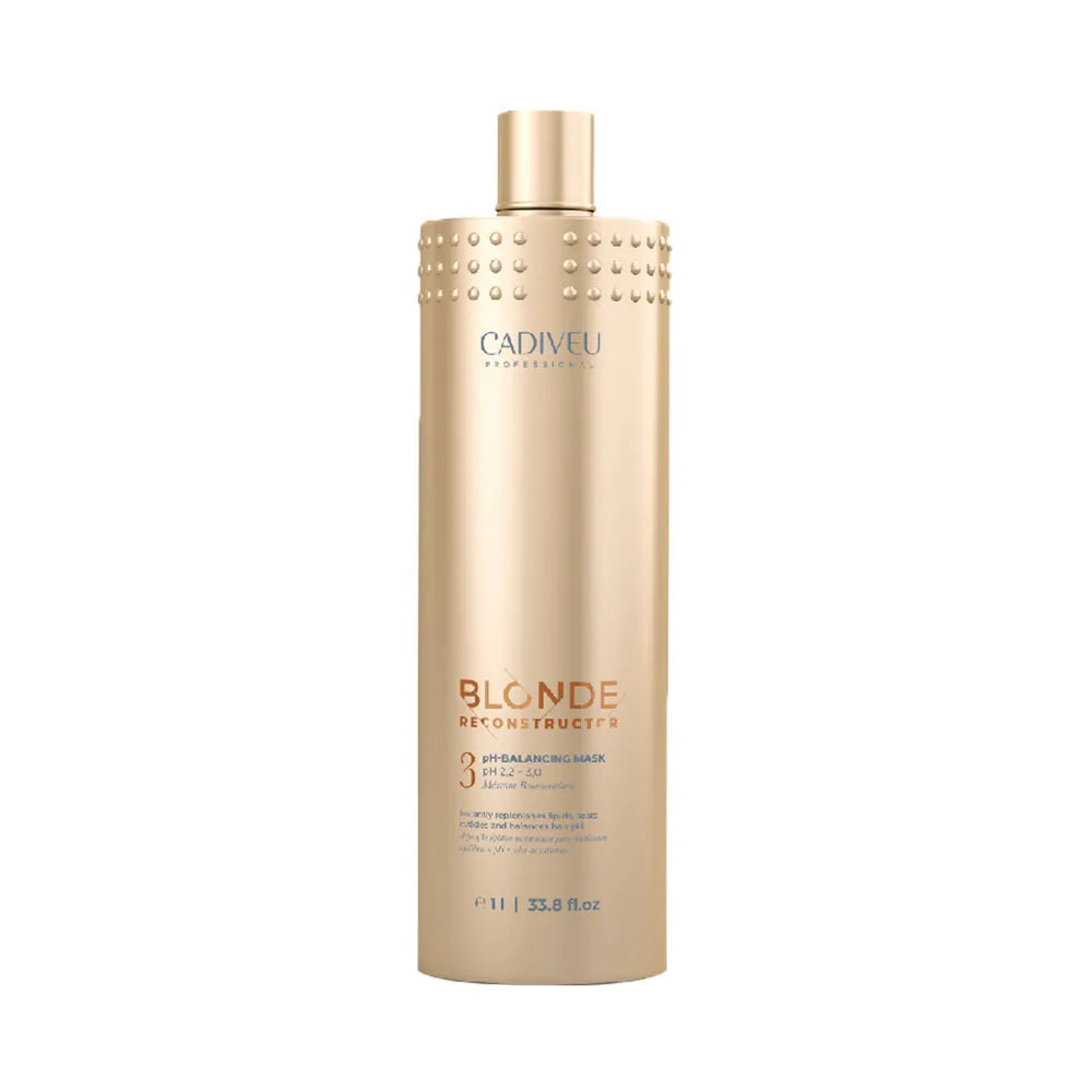 Cadiveu, Blonde Reconstructor PH Balancing 3, Hair Mask For Hair, 1L