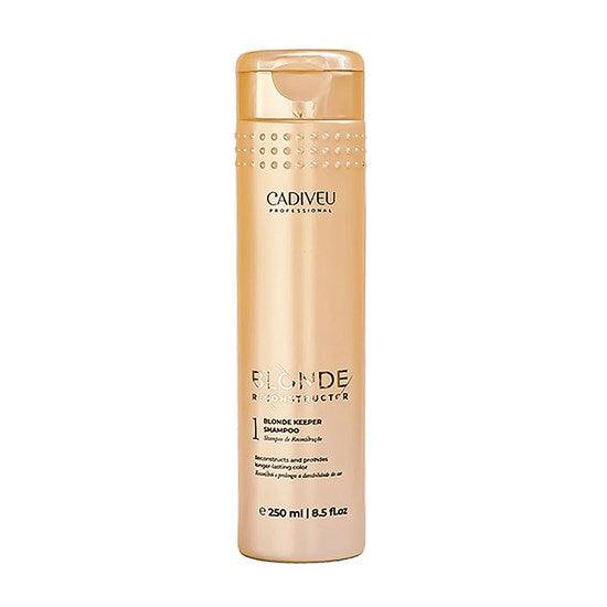 Cadiveu, Blonde Reconstrutor Step 1, Deep Cleansing Shampoo For Hair, 250ml - BUY BRAZIL STORE