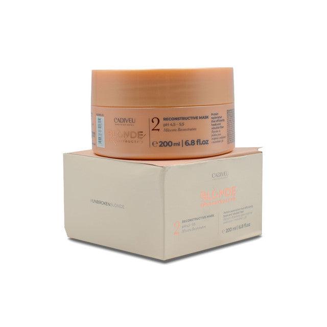 Cadiveu, Blonde Reconstrutor Step 2, Hair Mask For Hair , 200ml - BUY BRAZIL STORE