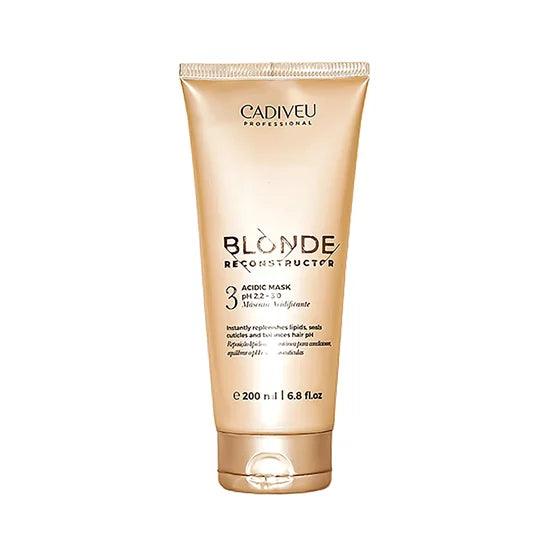Cadiveu, Blonde Reconstrutor Step 3, Hair Mask For Hair, 200ml - BUY BRAZIL STORE