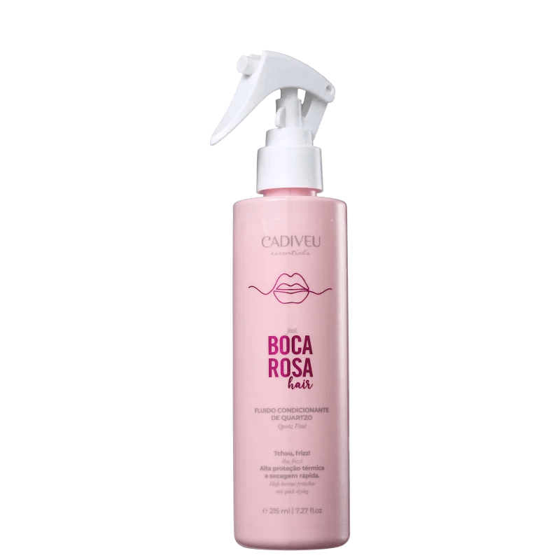 Cadiveu, Boca Rosa Fluido Condicionante, Finishing Oil For Hair, 215m - BUY BRAZIL STORE