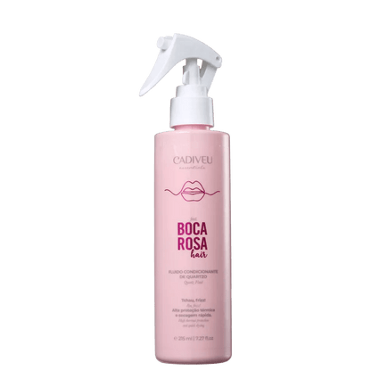 Cadiveu, Boca Rosa Fluido Condicionante, Finishing Oil For Hair, 215m - BUY BRAZIL STORE