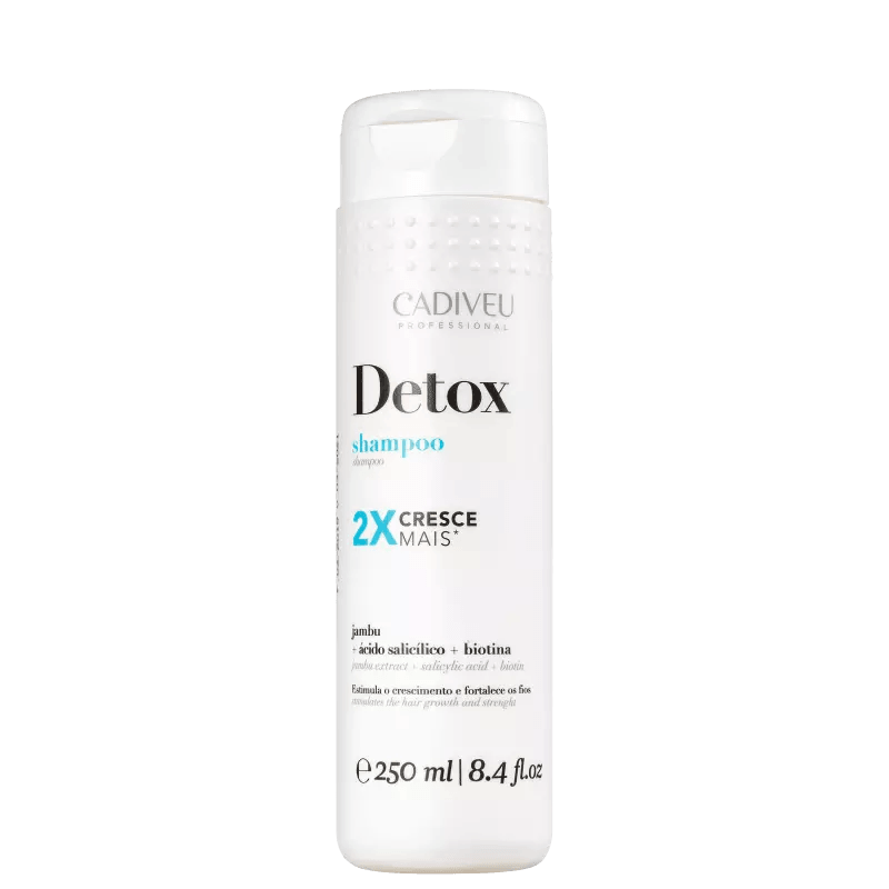Cadiveu, Detox, Deep Cleansing Shampoo For Hair, 250 ml - BUY BRAZIL STORE
