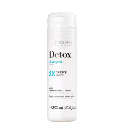 Cadiveu, Detox, Deep Cleansing Shampoo For Hair, 250 ml - BUY BRAZIL STORE