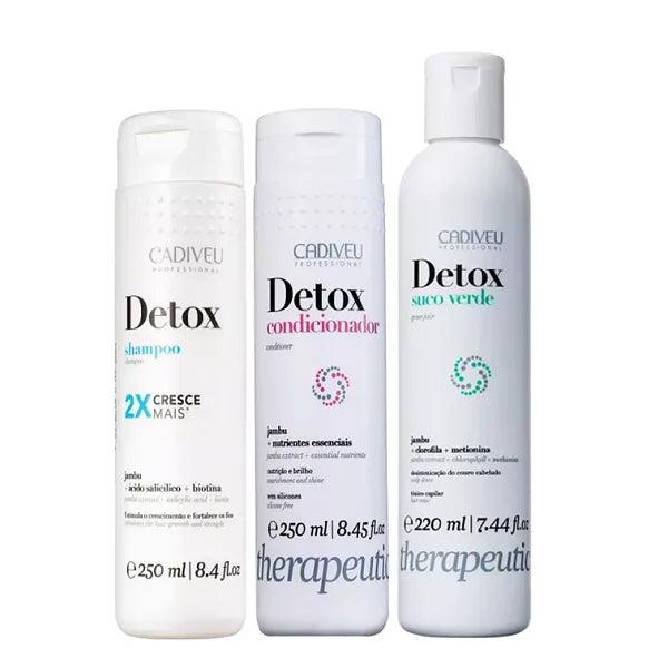 Cadiveu, Kit Detox Home Care, 2x250 + 1x320ml - BUY BRAZIL STORE