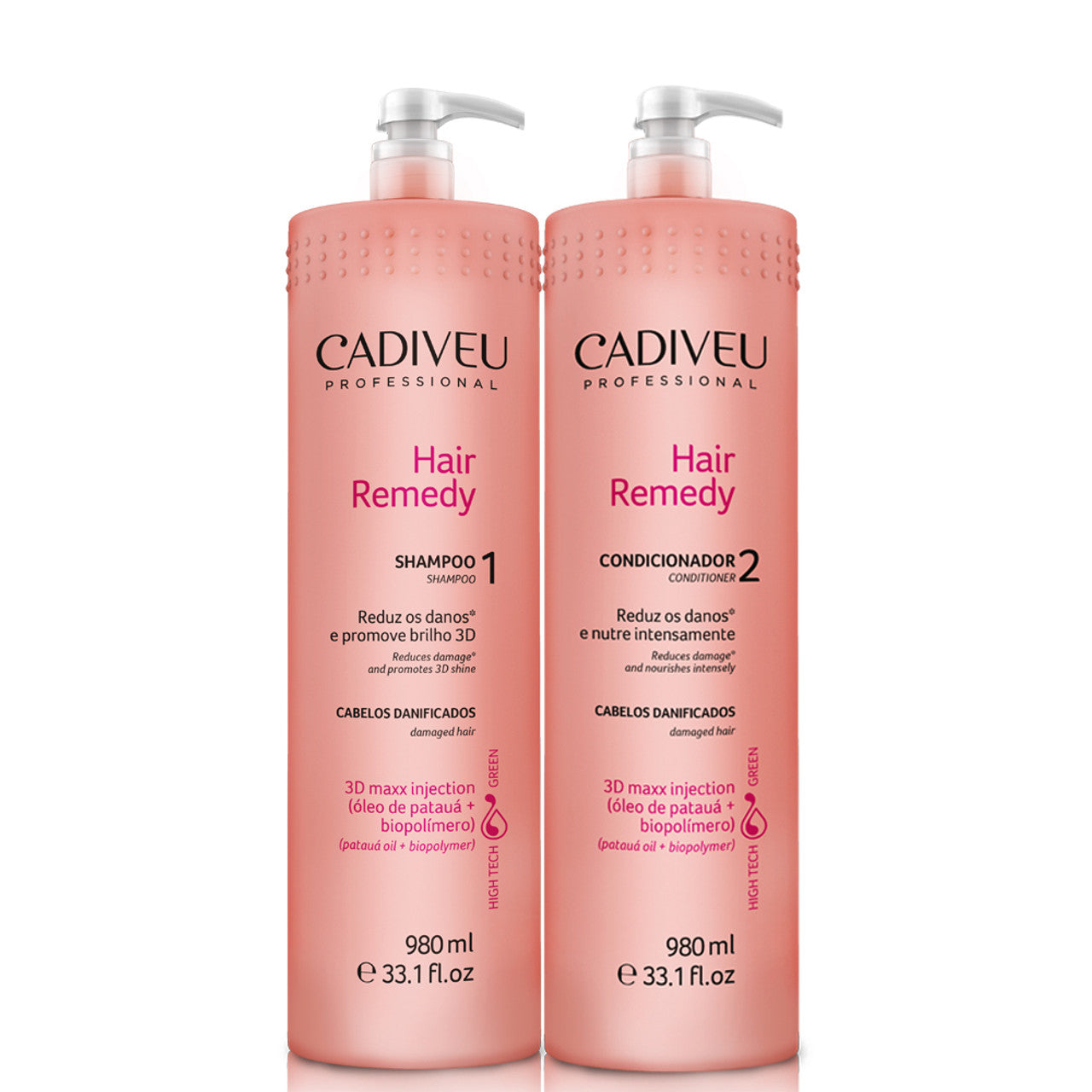 Cadiveu, Kit Hair Remedy, 2x 980ml