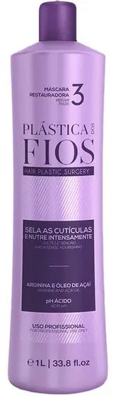 Cadiveu, Plastica do Fios Step 3, Hair Mask For Hair, 1L