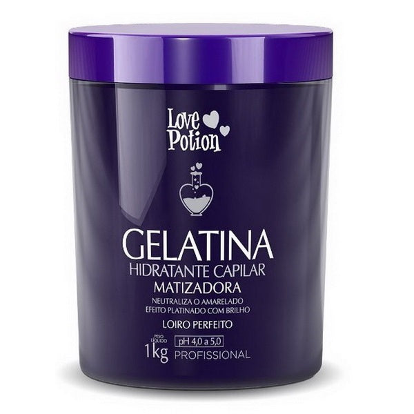 Love Potion, Gelatina Hidratante Capilar Matizadora, Hair Dye For Hair, 1Kg