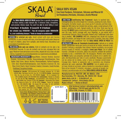 Skala Expert Corn Starch Hair Cream – Creme da Skala de Amido de Milho