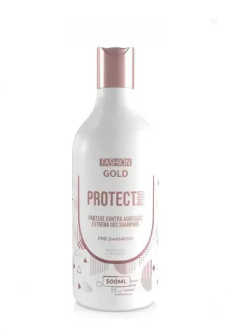 Ybera, Fashion Gold Protect Poo, Deep Cleansing Shampoo For Hair, 500ml