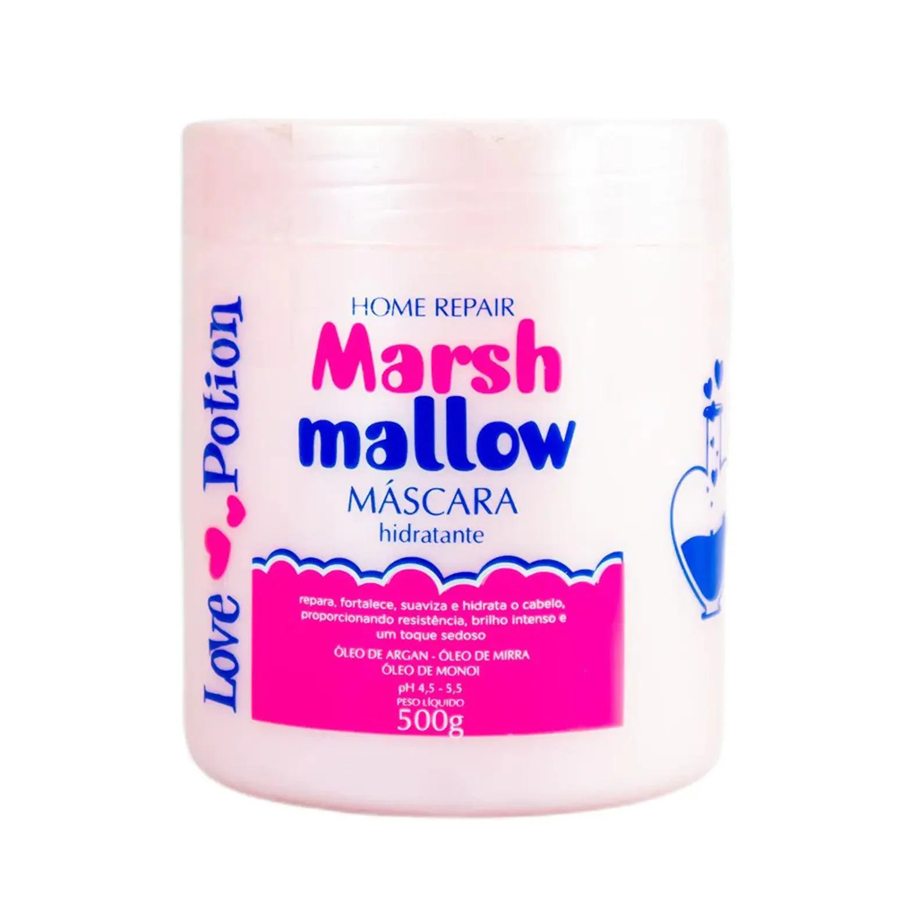 Love Potion, Marshmallow, Hair Mask For Hair, 500g