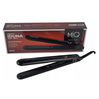 MQ Pro 480, Prancha Iduna 450ºF 230ºC Bivolt, Eletronic For Hair