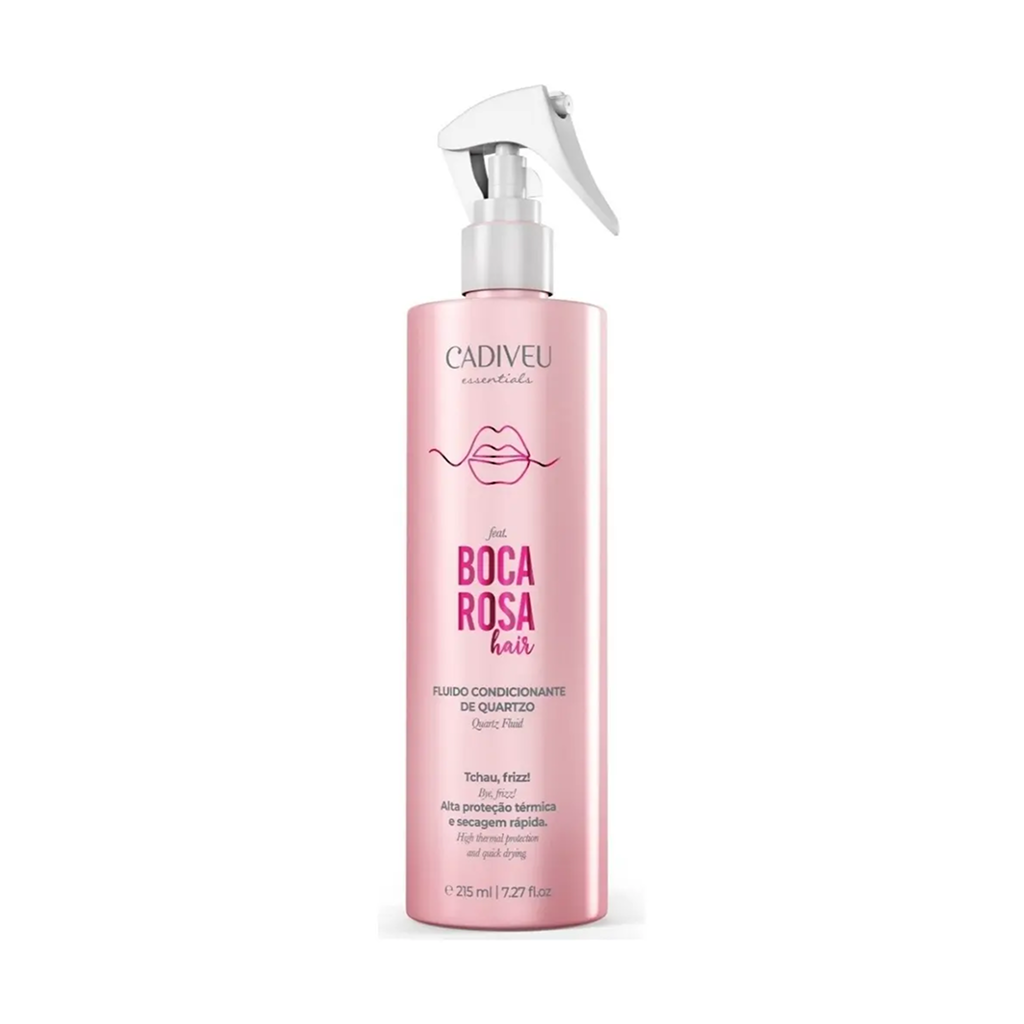 Cadiveu, Boca Rosa Fluido Condicionante, Finishing Oil For Hair, 215m
