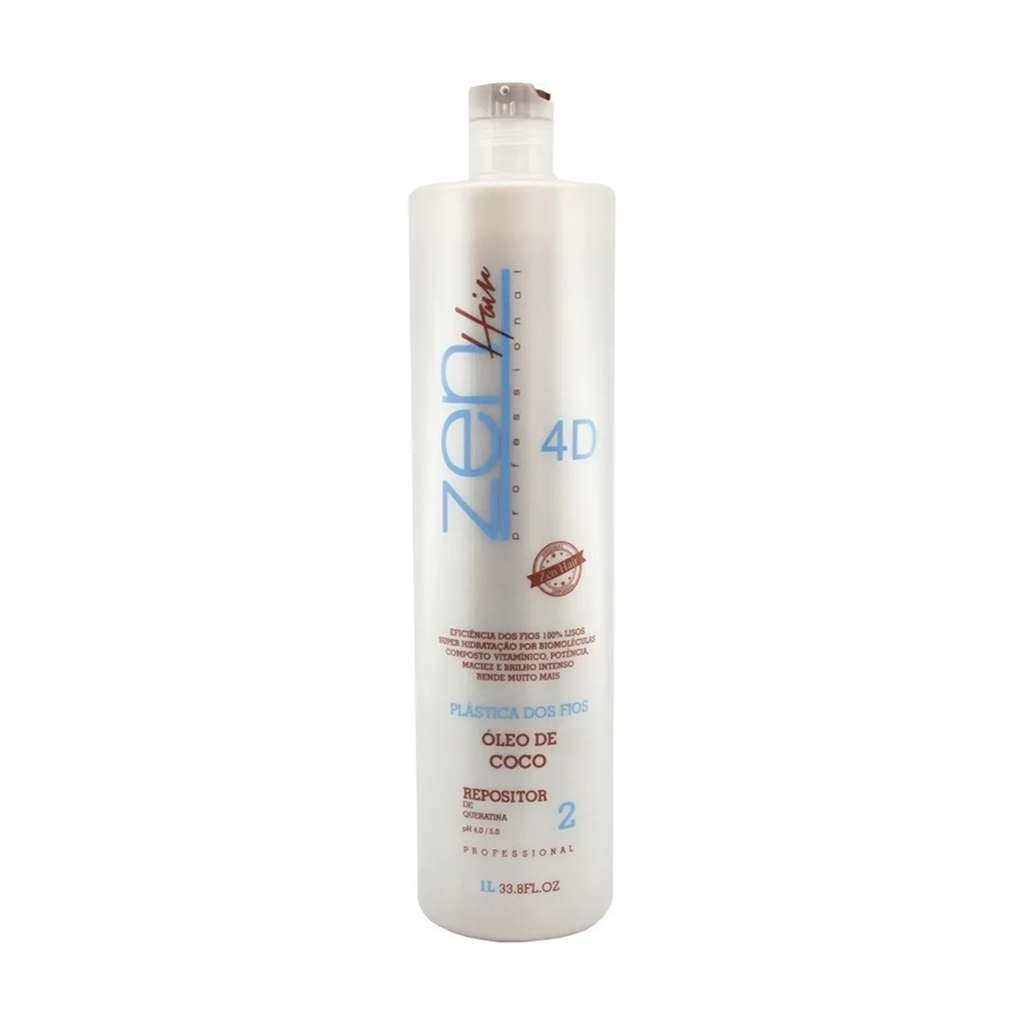 Zen Hair, Liss Treatment Oleo de Coco, Restoring Conditioner For Hair 2