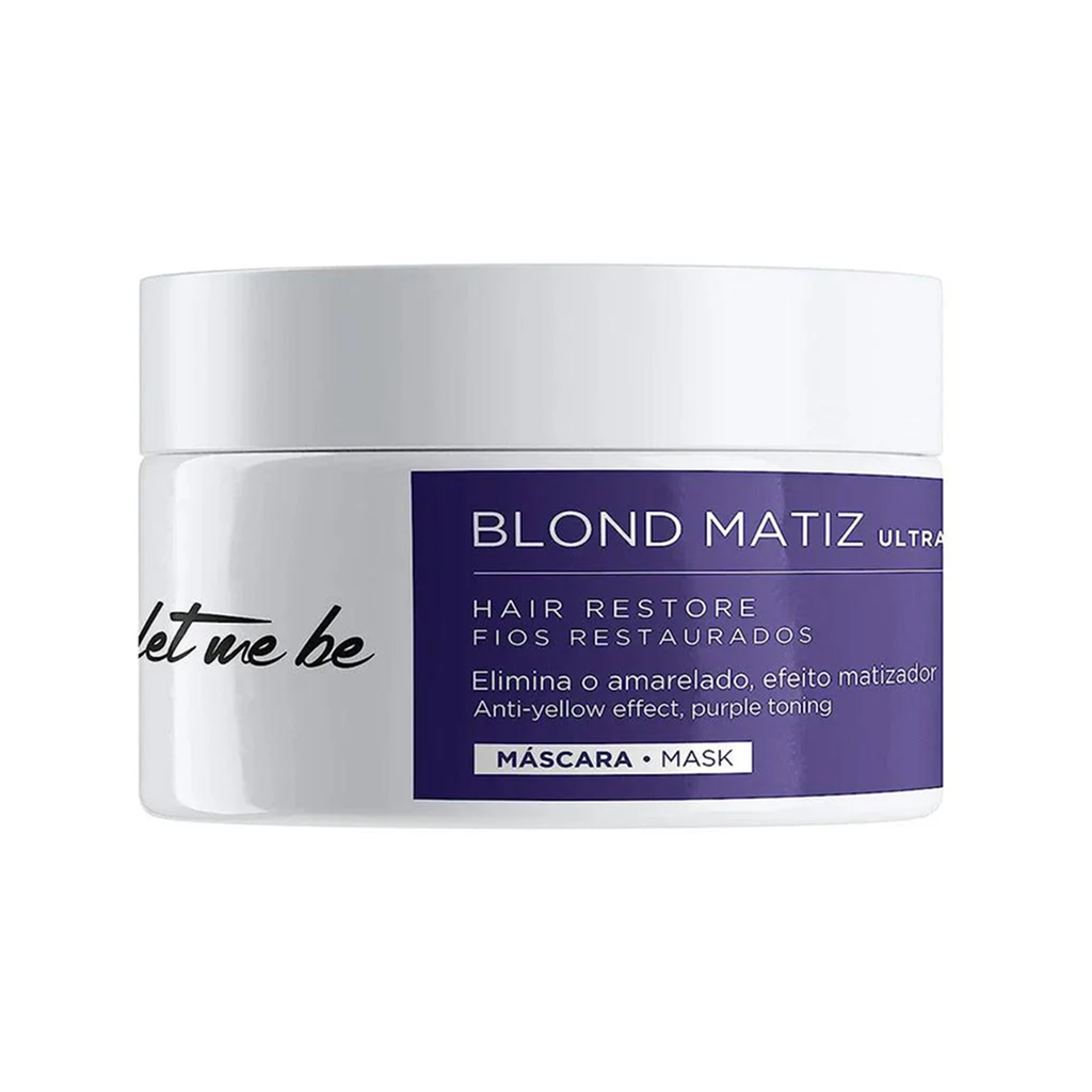 Let me be, Blond Matiz Ultra, Hair Mask For Hair, 250g