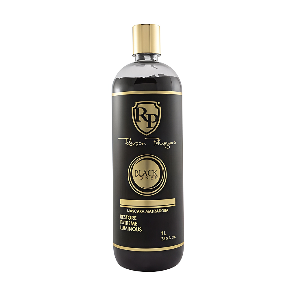 Robson Peluquero, Nuances Black Toner Mascara, Hair Mask For Hair, 1L