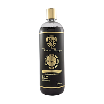 Robson Peluquero, Nuances Black Toner Mascara, Hair Mask For Hair, 1L