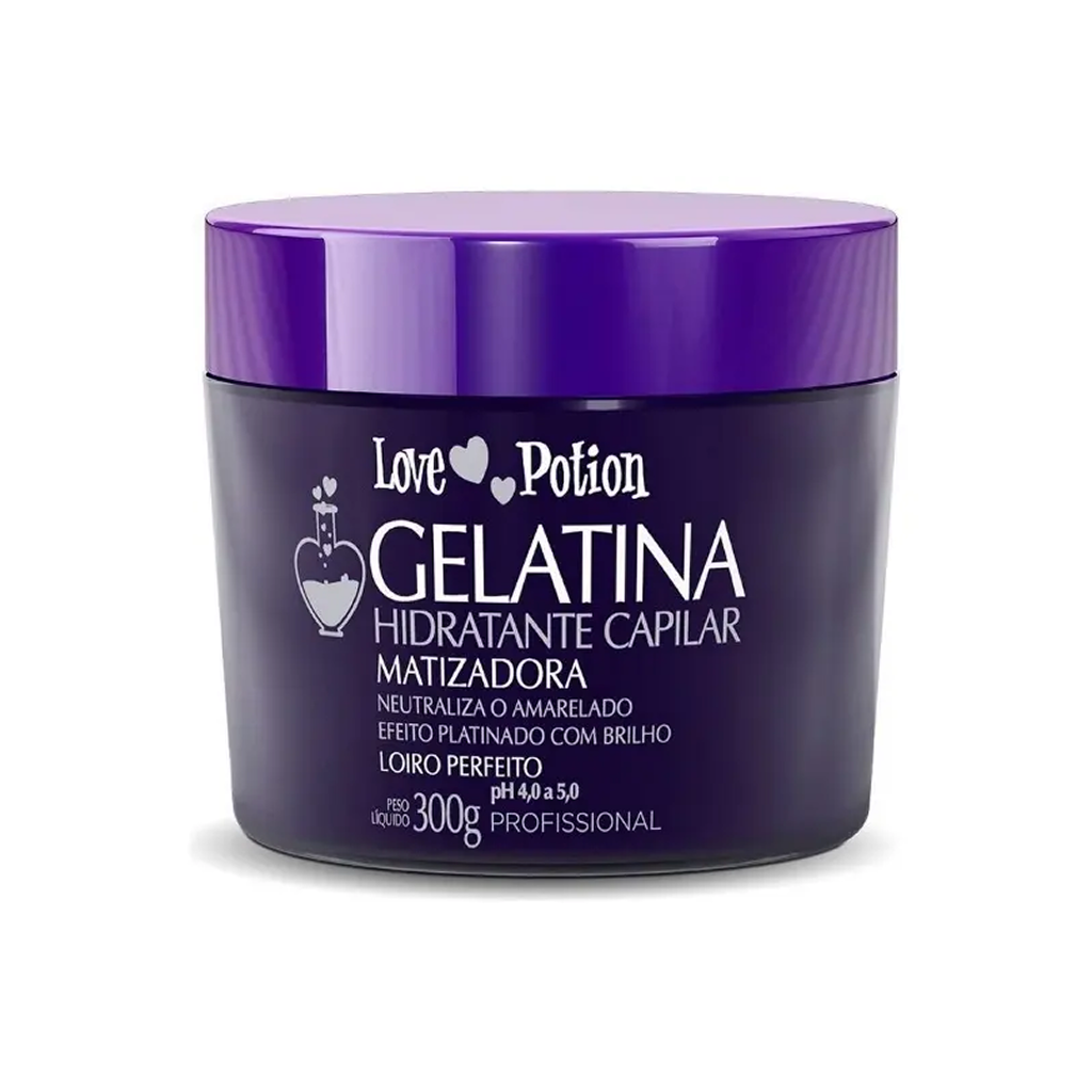 Love Potion, Gelatina Hidratante Capilar Matizadora, Hair Dye For Hair, 300g