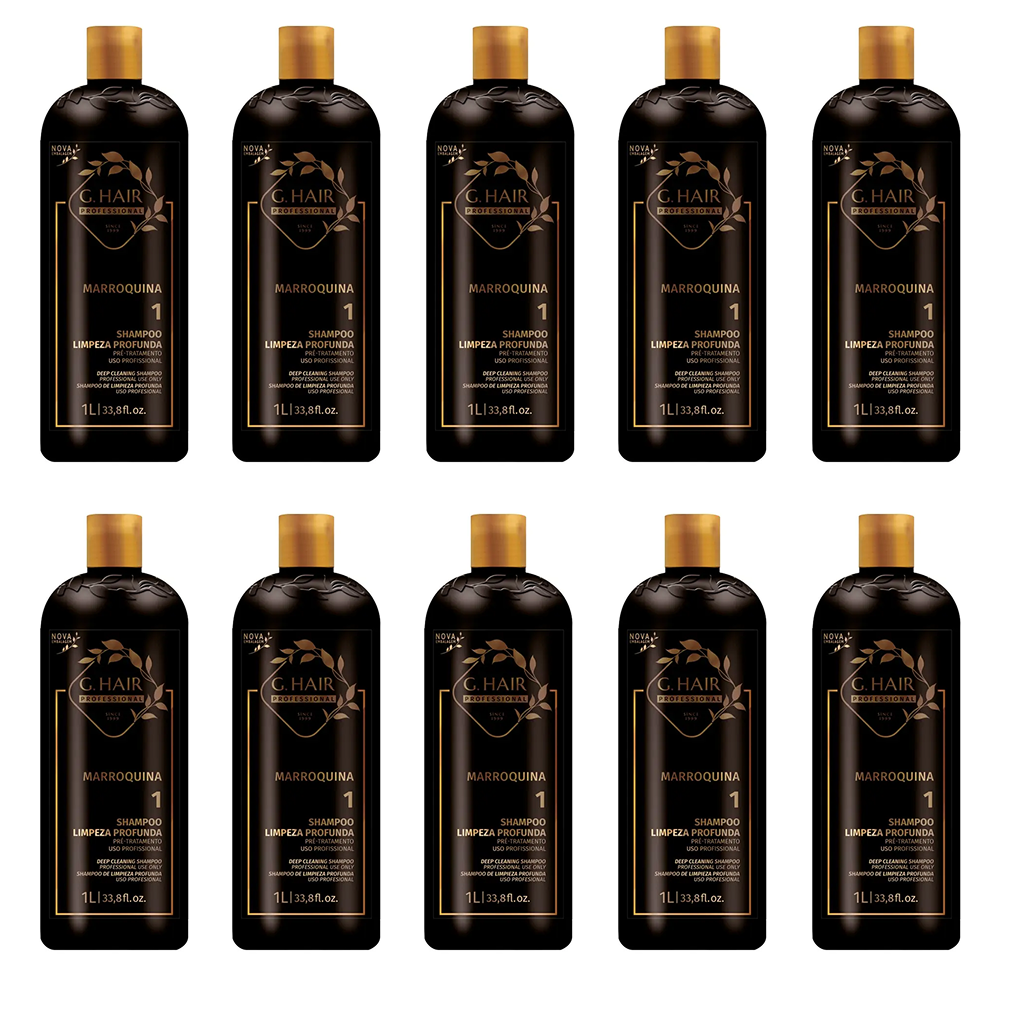 G hair, Marroquina, Deep Cleansing Shampoo For Hair 10x1L