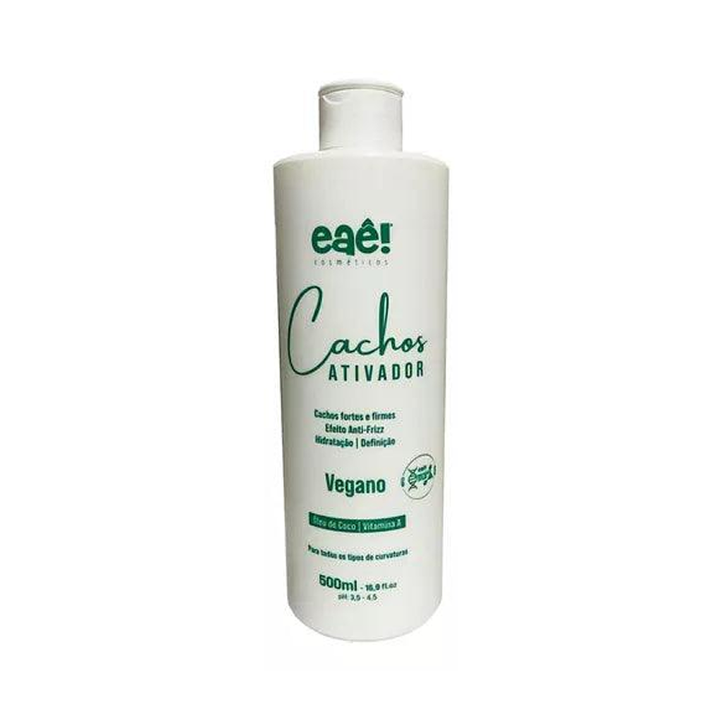 Eae, Cachos Ativador, Finishing Oil For Hair, 500ml,