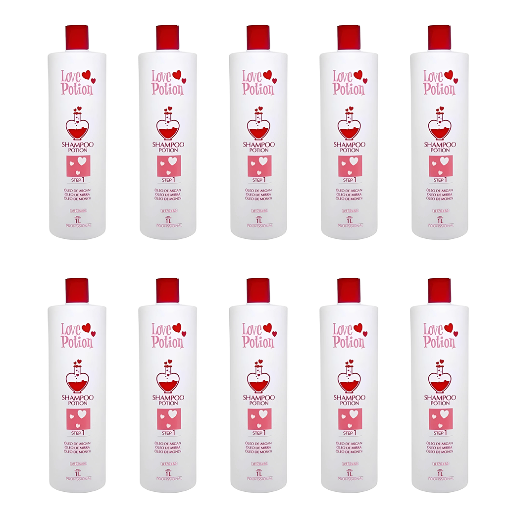 Love Potion, Love Potion, Deep Cleansing Shampoo For Hair, 10x1L