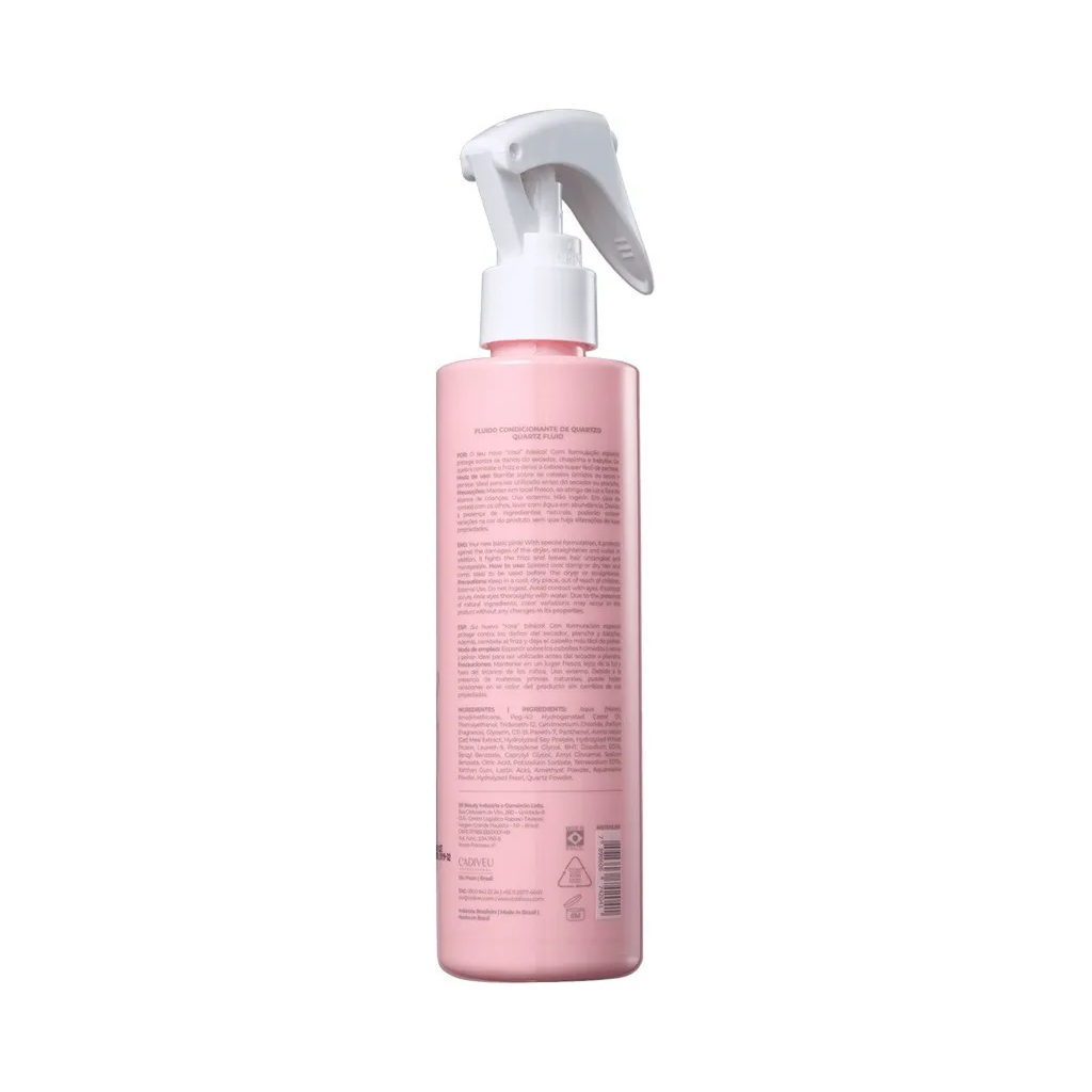 Cadiveu, Boca Rosa Fluido Condicionante, Finishing Oil For Hair, 215m