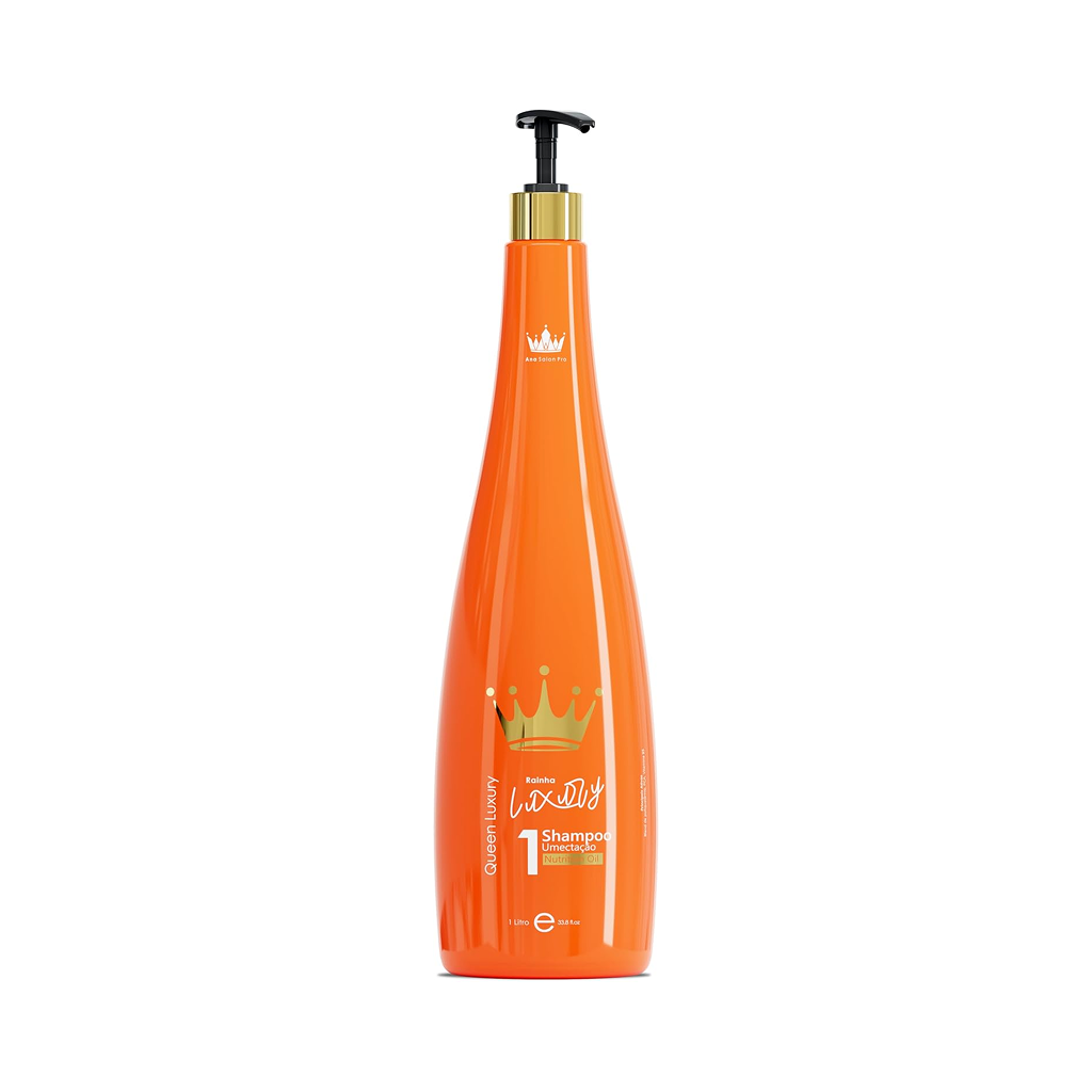 Ana paula carvalho, Rainha Luxury, Professional Nutrition , hair treatment, Deep Cleansing Shampoo For Hair, 1L