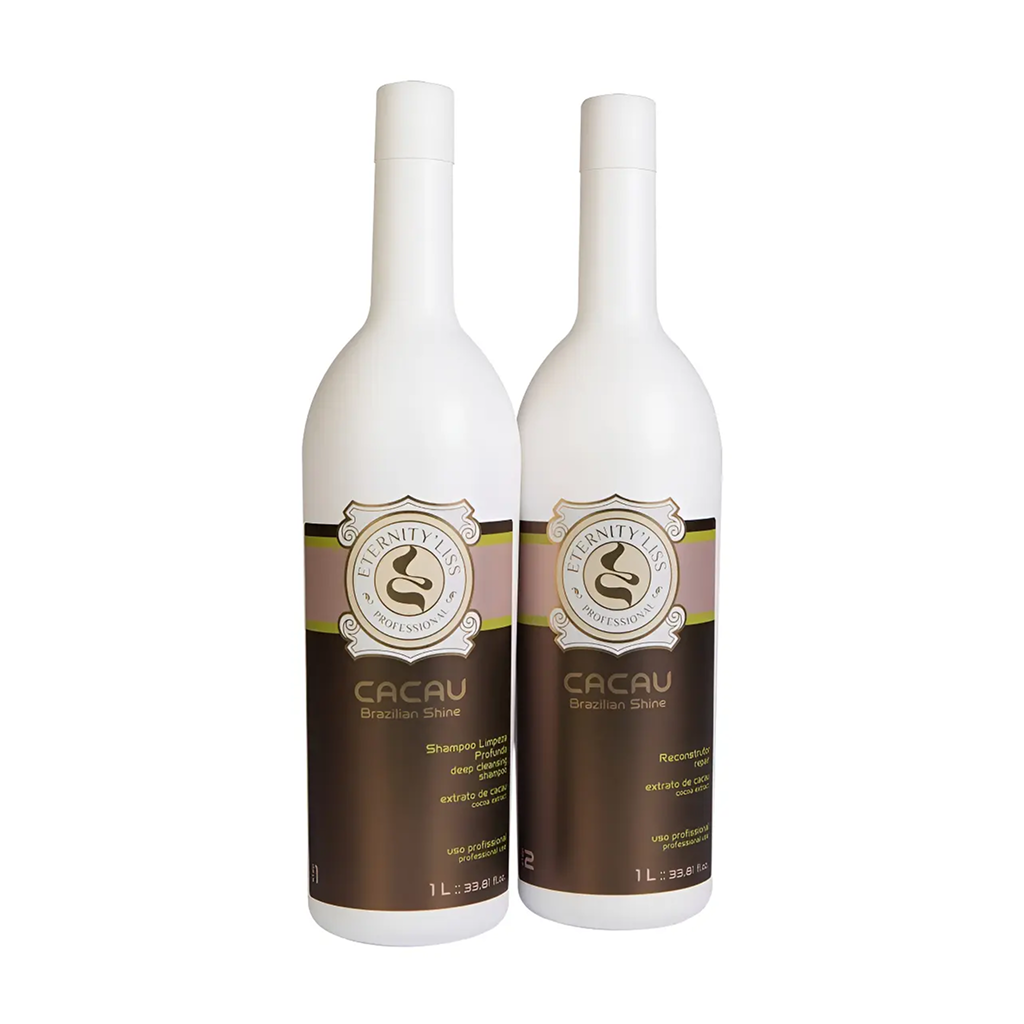 Eternity Liss, Kit Cacau Brazilian Shine, 2x1L
