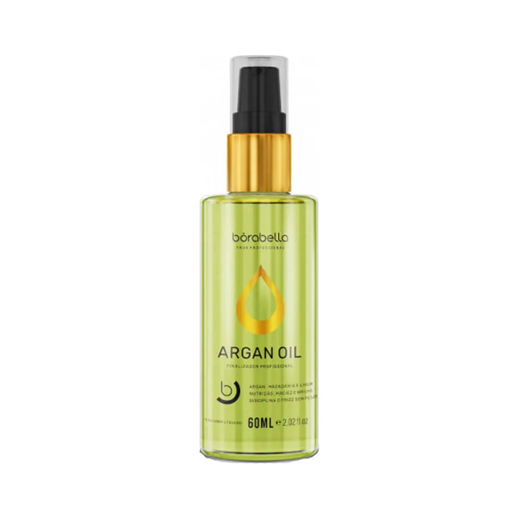 Borabella, Oleo de Argan e Macadamia, Finishing Oil For Hair, 60ml