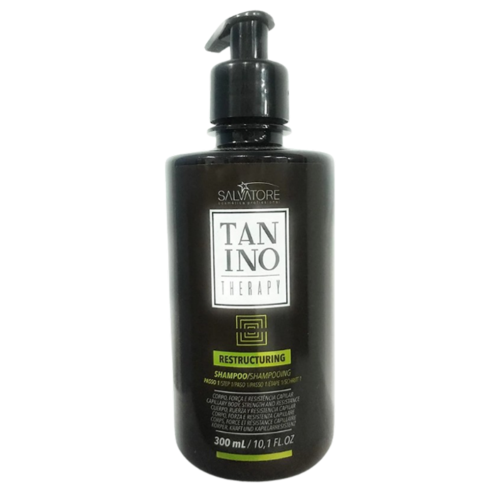 Salvatore, Tanino Therapy Restructuring, Deep Cleansing Shampoo For Hair, 300ml