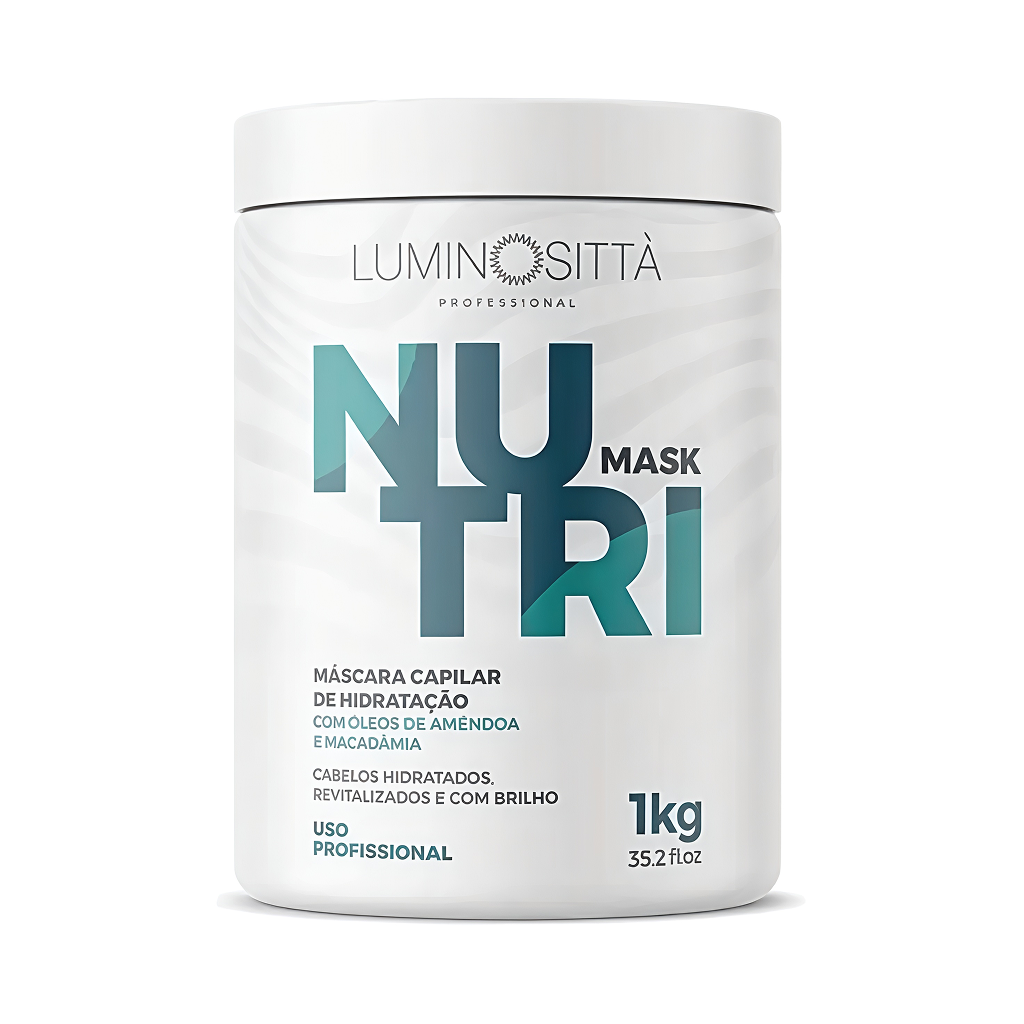 Luminositta, Nutri Mask Hidratação Profunda, Hair Mask For Hair, 1kg