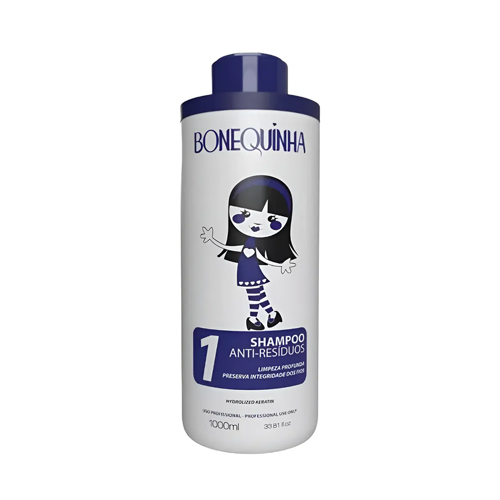 Bonequinha, Shampoo Escandaloso, Deep Cleansing Shampoo For Hair , 1L