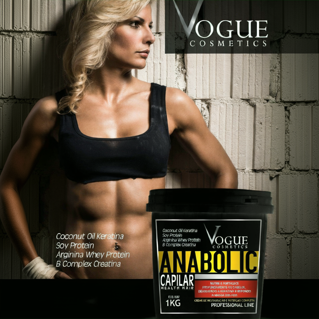 Vogue, Anabolic, Hair Mask For Hair, 1Kg