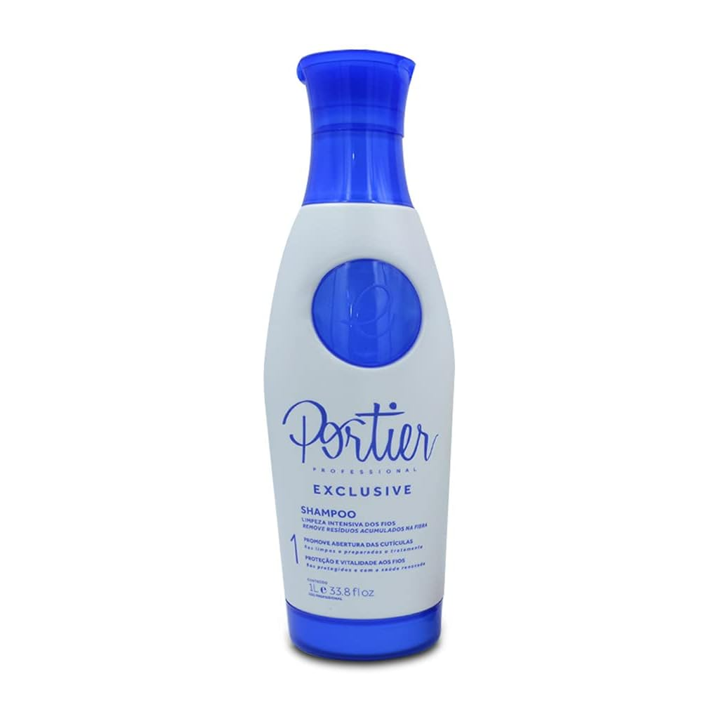 Portier, Exclusive 1, Deep Cleansing Shampoo For Hair, 1L