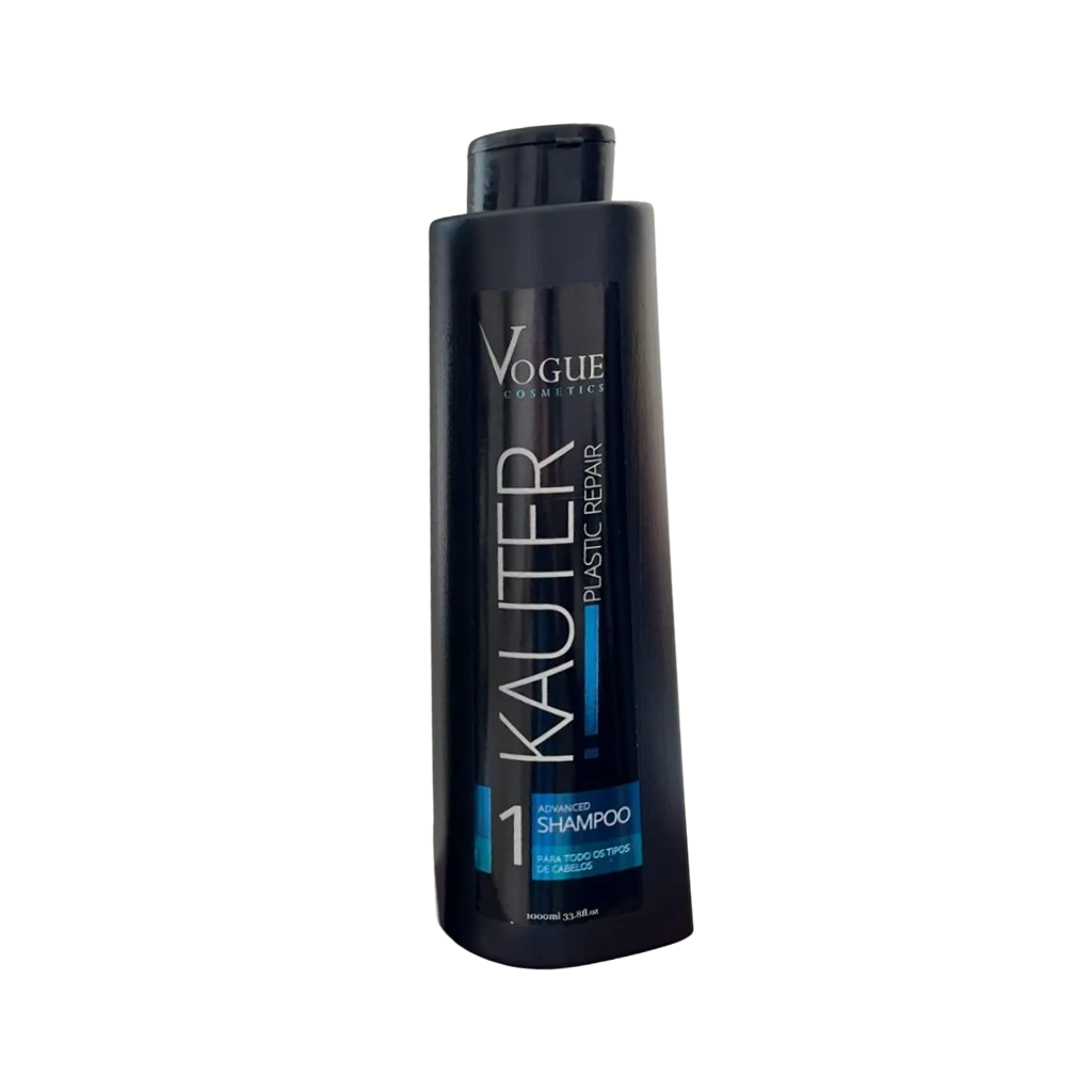 Vogue, Kauter Plastic Repair Advanced Shampoo, Deep Cleansing Shampoo For Hair 1, 1L