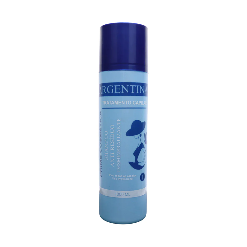 Prime, Escova Argentina, Deep Cleansing Shampoo For Hair, 1L