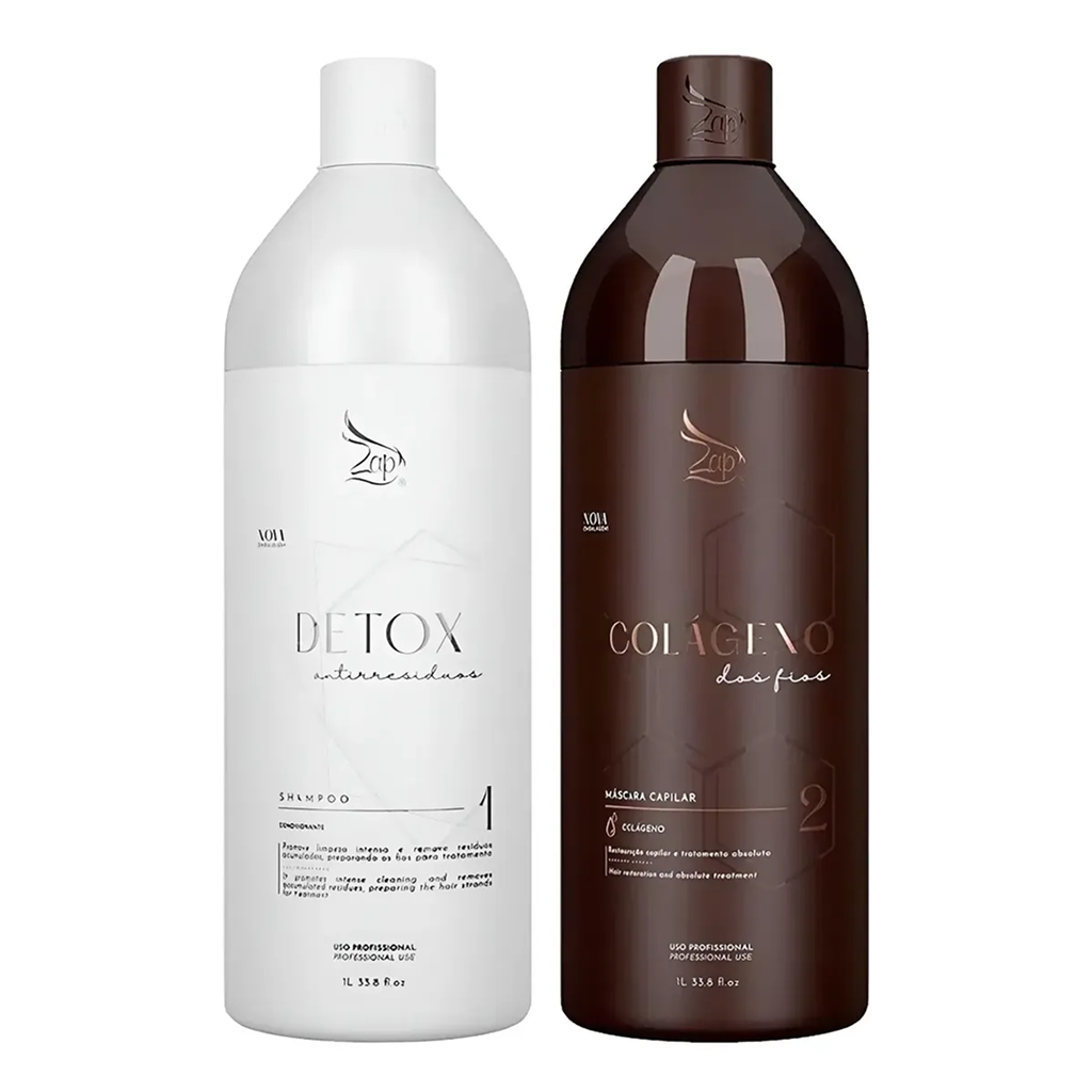 Zap Cosmeticos, Kit Collagen OPlastia, 2x1L