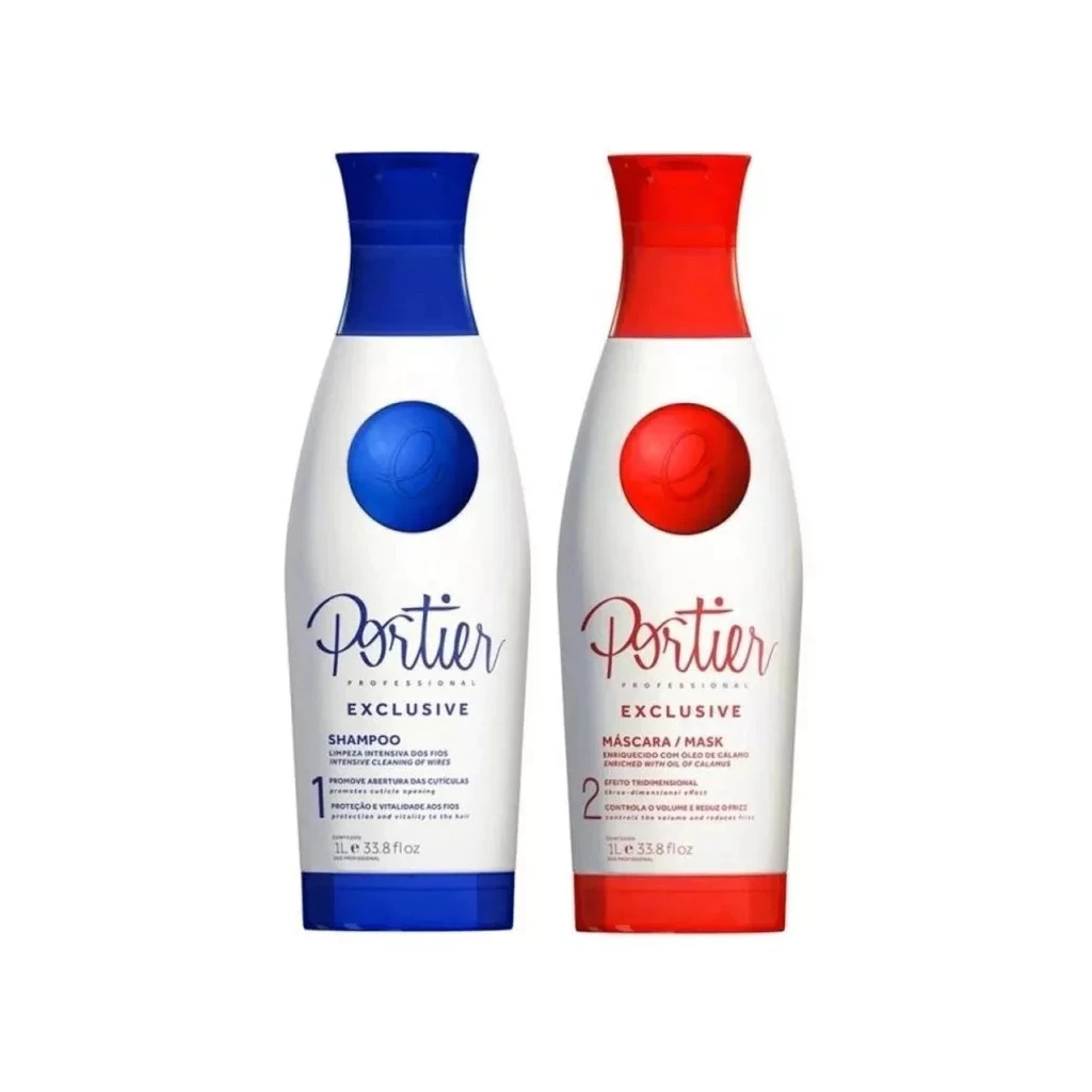 Portier Kit Exclusive Progressive Brush - 2x1L | 33.8 oz