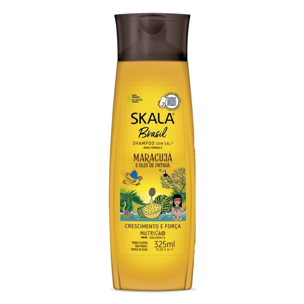 Skala, Maracujá , Deep Cleansing Shampoo For Hair , 325ml