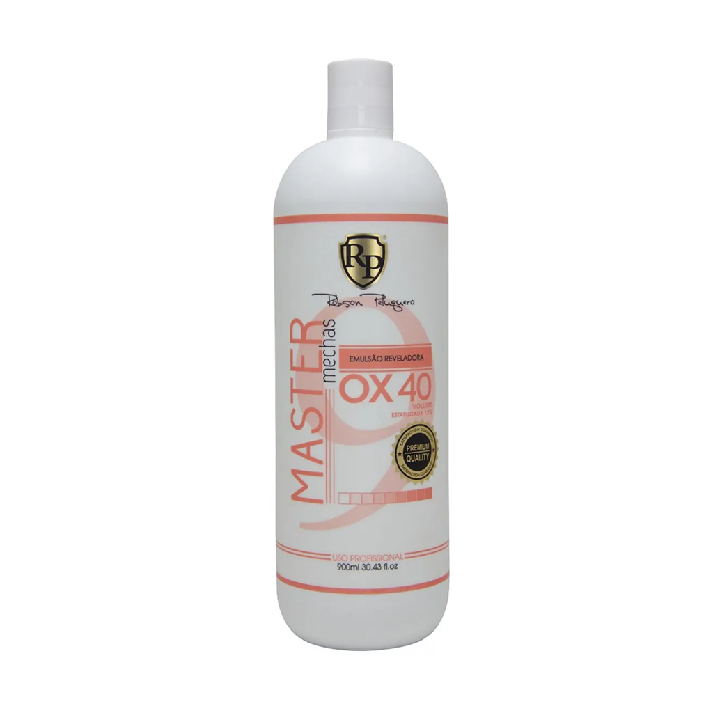 Robson Peluquero, Master mechas ox 40 volumes, Hair Dye For Hair, 900ml