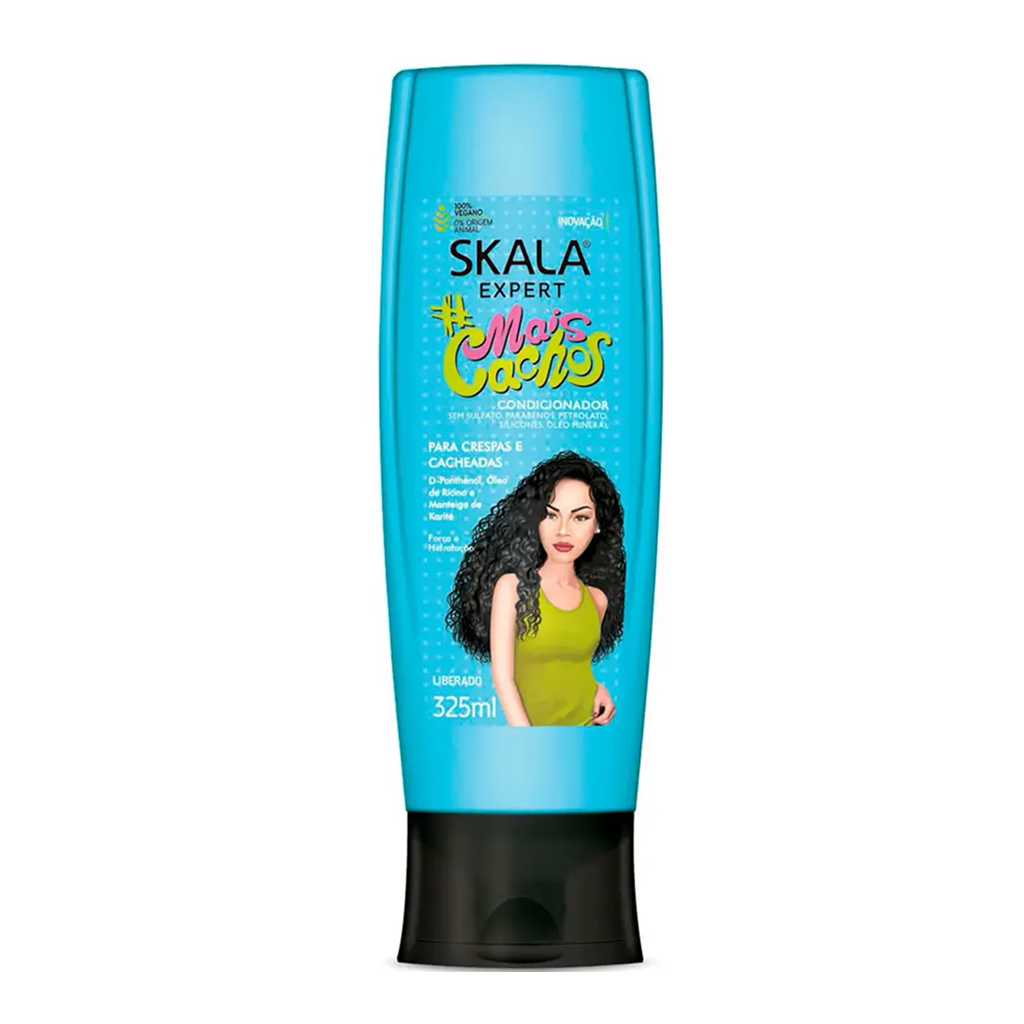 Skala Mais Cachos Restoring Conditioner For Hair 325ml – Curl Definition &amp; Frizz Control
