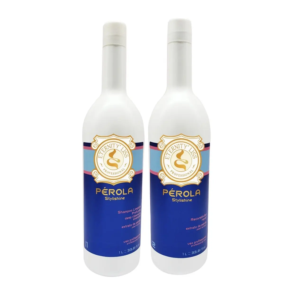 Eternity Liss, Kit Perola Organica Straightening, 2x1L