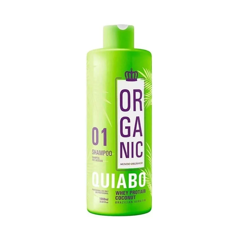 Fio Perfeito, Organic Quiabo, Deep Cleansing Shampoo For Hair, 1L