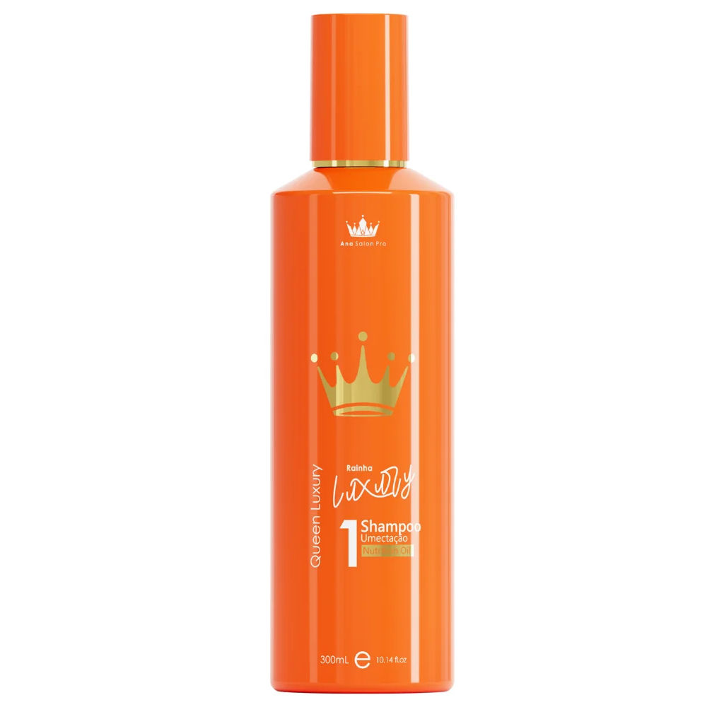 Ana Paula Carvalho, Rainha Luxury Home Care Nutrition Oil,Deep Cleansing Shampoo For Hair, 300ml