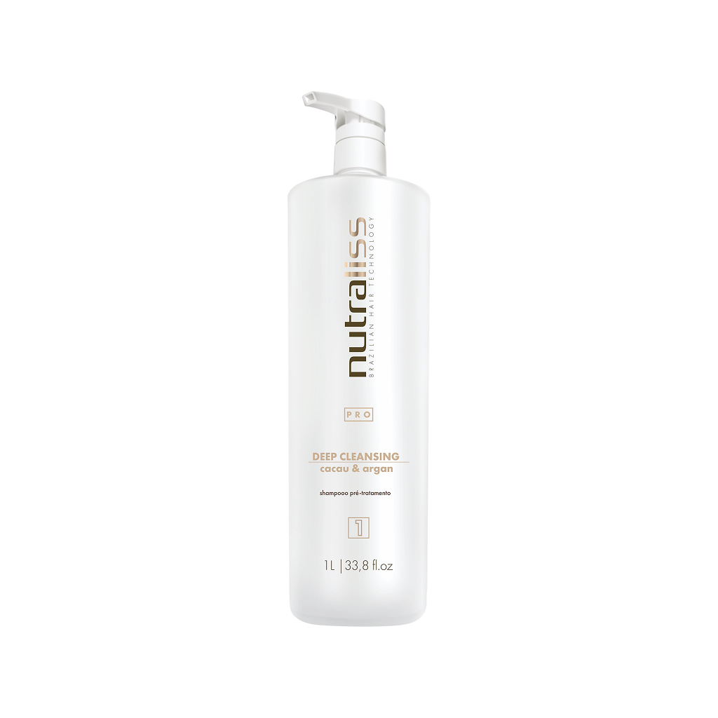 Nutraliss, Pre Tratamento Brazilian Nut, Deep Cleansing Shampoo For Hair 1L