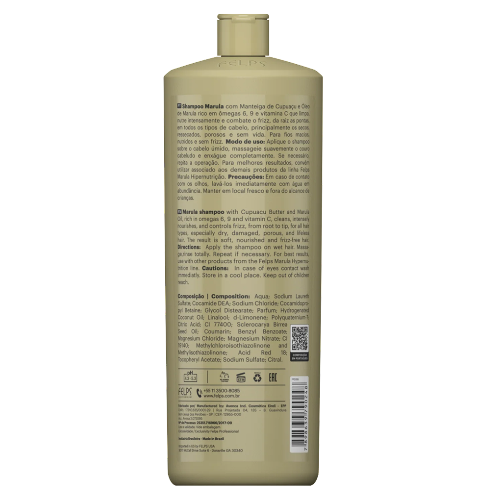 Felps, Marula Hipernutricao, Restoring Conditioner For Hair, 250ml