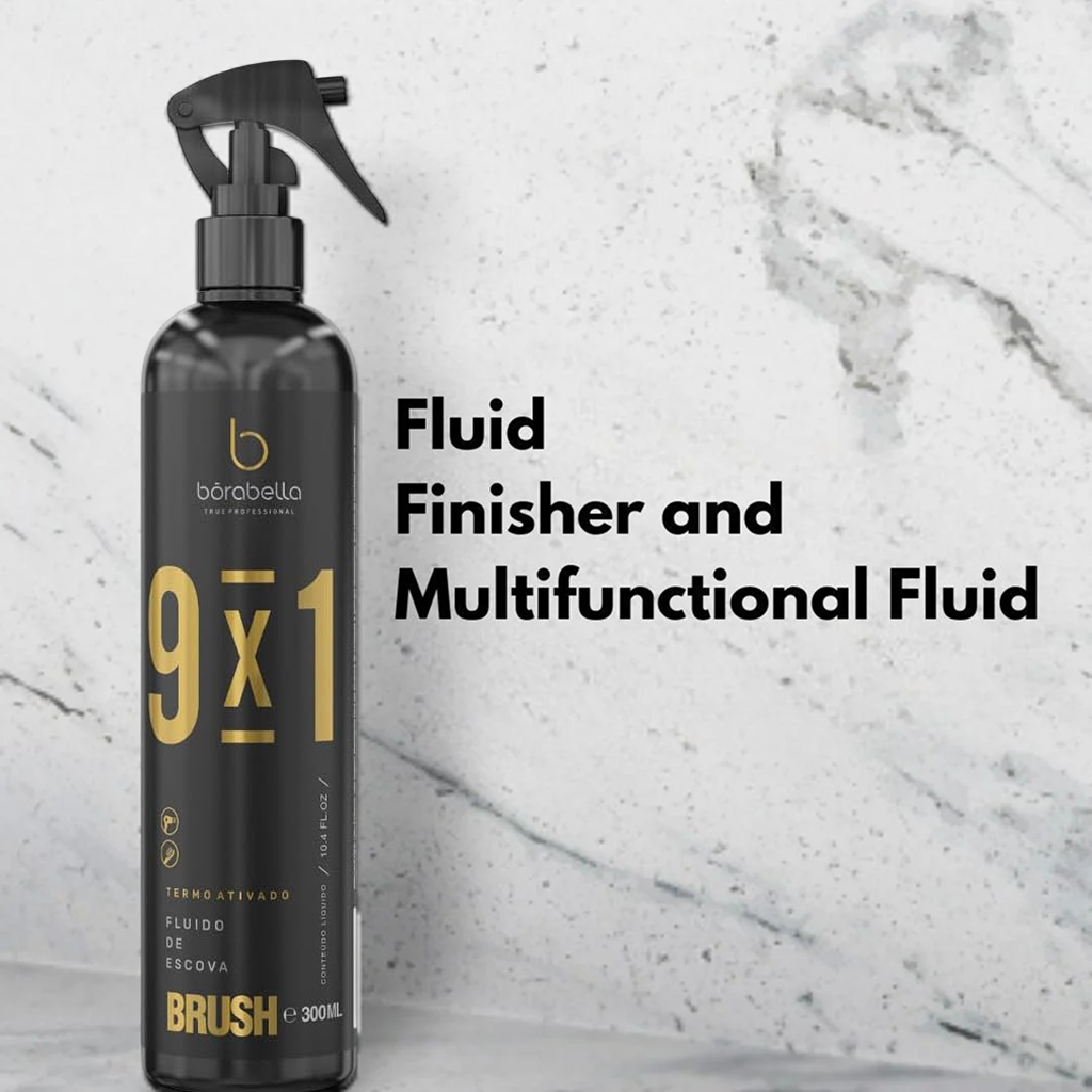 Borabella Brush Fluid, Finishing Oil For Hair, 300ml