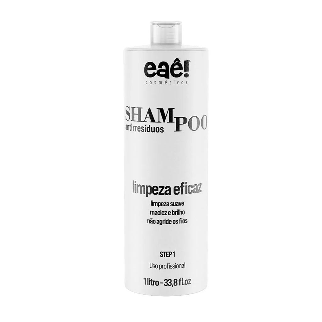 Eae Cosmeticos, Eae Shampoo Antirresiduos , Deep Cleansing Shampoo For Hair 1L