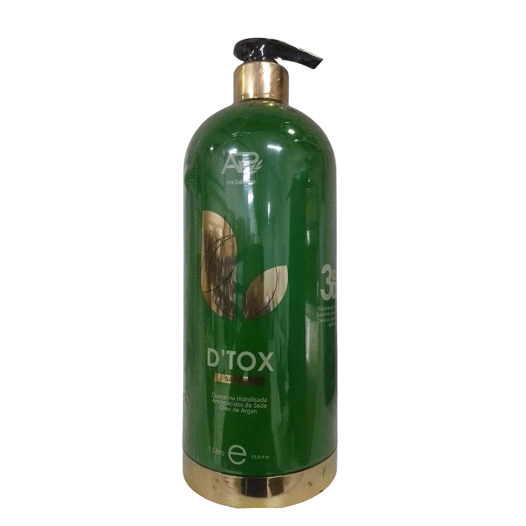 Ana Paula Carvalho, Dtox Professional collection, Balm Dtox, Restoring Conditioner For Hair, 1L-Ana Paula Carvalho