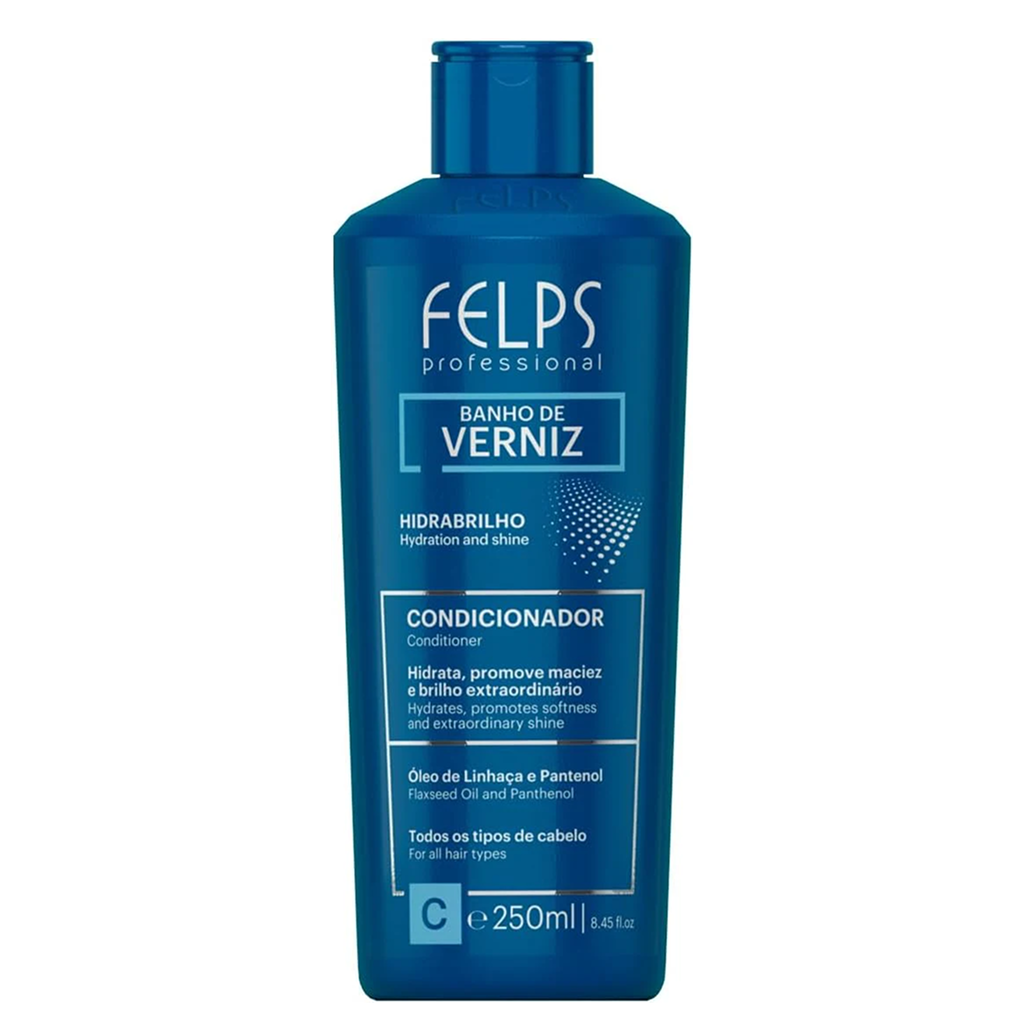 Felps, Banho de Verniz, Deep Cleansing Shampoo For Hair, 250ml